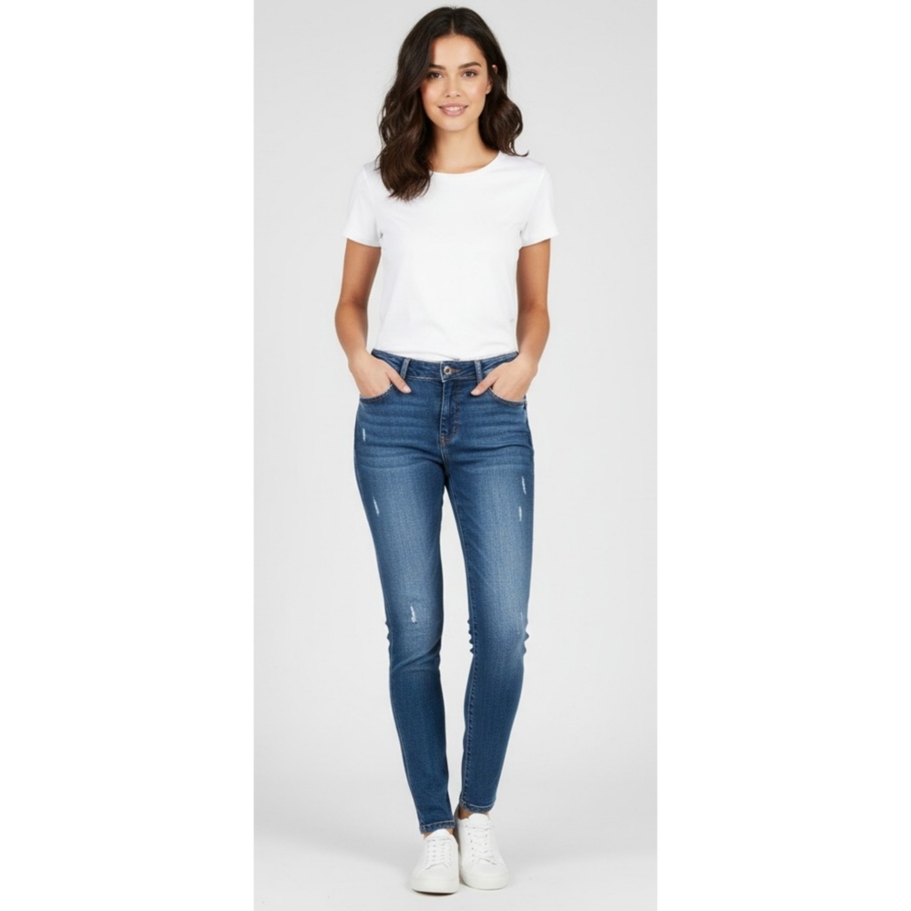 Kut From The Kloth Toothpick Skinny Jeans Medium Wash Size 12